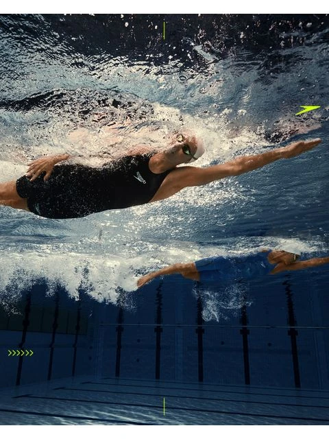 Speedo Fastskin LZR Pure Valor 2.0 Openback Kneeskin - Black 17 Speedo Fastskin LZR Pure Valor 2.0 Openback Kneeskin - Black - Image 15