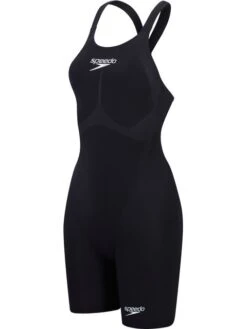 Speedo Fastskin LZR Pure Valor 2.0 Openback Kneeskin - Black