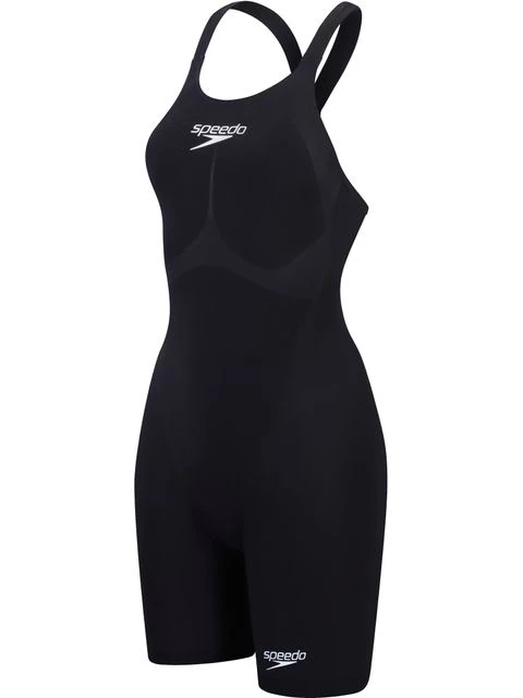 Speedo Fastskin LZR Pure Valor 2.0 Openback Kneeskin - Black 3 Speedo Fastskin LZR Pure Valor 2.0 Openback Kneeskin - Black
