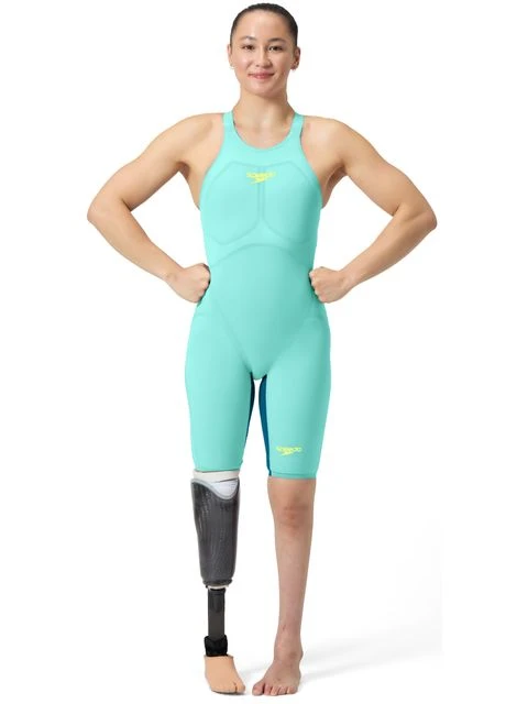 Speedo Fastskin LZR Pure Valor 2.0 Openback Kneeskin - Arctic Glass 8 Speedo Fastskin LZR Pure Valor 2.0 Openback Kneeskin - Arctic Glass - Image 6