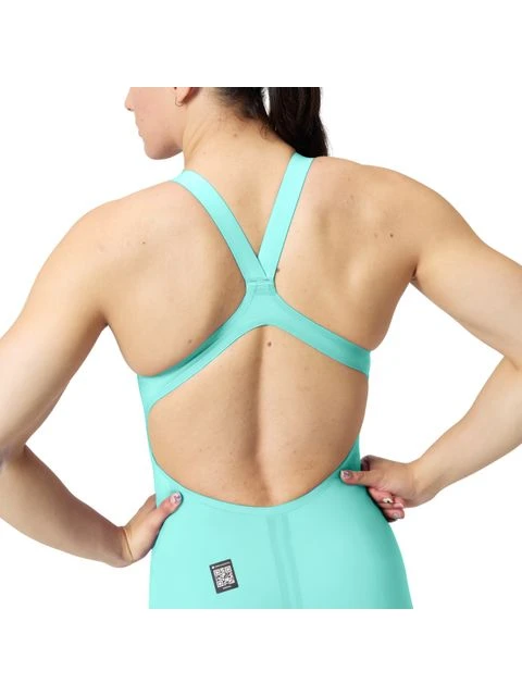 Speedo Fastskin LZR Pure Valor 2.0 Openback Kneeskin - Arctic Glass 10 Speedo Fastskin LZR Pure Valor 2.0 Openback Kneeskin - Arctic Glass - Image 8