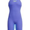 Speedo Fastskin LZR Pure Valor 2.0 Openback Kneeskin - Deep Royal/Cobalt -Swimmer Shop 1585918475