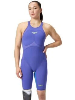 Speedo Fastskin LZR Pure Valor 2.0 Openback Kneeskin - Deep Royal/Cobalt -Swimmer Shop 1585918475 2