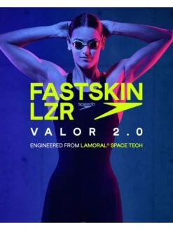 Speedo Fastskin LZR Pure Valor 2.0 Closedback Kneeskin - Black -Swimmer Shop 158600001 1