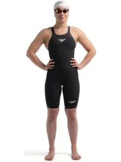 Speedo Fastskin LZR Pure Valor 2.0 Closedback Kneeskin - Black -Swimmer Shop 158600001 20