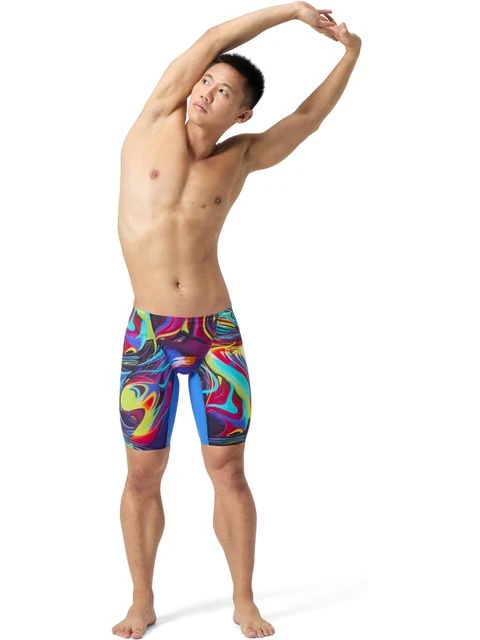 Speedo Fastskin LZR Pure Valor 2.0 Jammers - Molten Blur/Cobalt 9 Speedo Fastskin LZR Pure Valor 2.0 Jammers - Molten Blur/Cobalt - Image 7