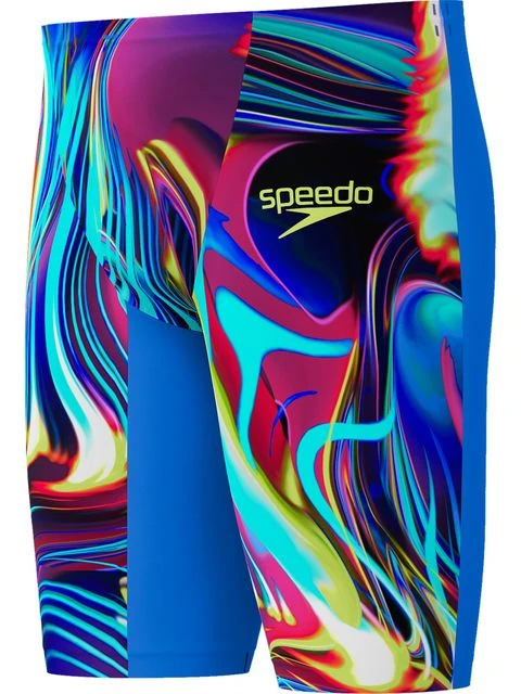 Speedo Fastskin LZR Pure Valor 2.0 Jammers - Molten Blur/Cobalt 3 Speedo Fastskin LZR Pure Valor 2.0 Jammers - Molten Blur/Cobalt