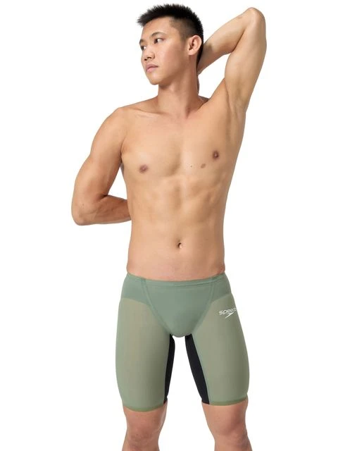 Speedo Fastskin LZR Pure Valor 2.0 Jammers - Country Green/Black 5 Speedo Fastskin LZR Pure Valor 2.0 Jammers - Country Green/Black - Image 3