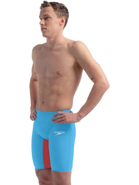 Speedo Fastskin LZR Pure Valor 2.0 Jammers - Blue/Red 6 Speedo Fastskin LZR Pure Valor 2.0 Jammers - Blue/Red - Image 4