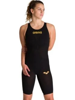 Arena Powerskin Carbon Air 2 Kneelength - Black/Gold -Swimmer Shop arena powerskin carbon air 2 kneelength black gold 001128 553 8