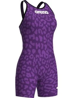 Arena Powerskin Carbon Air 2 Openback Kneeskin - Leopard Violet 14 Arena Powerskin Carbon Air 2 Openback Kneeskin - Leopard Violet -Swimmer Shop arena powerskin carbon air 2 openback kneeskin leopard violet 006341 877 3