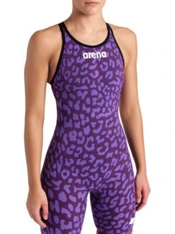 Arena Powerskin Carbon Air 2 Openback Kneeskin - Leopard Violet 16 Arena Powerskin Carbon Air 2 Openback Kneeskin - Leopard Violet -Swimmer Shop arena powerskin carbon air 2 openback kneeskin leopard violet 006341 877 5