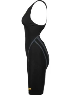 Arena Powerskin Carbon Core FX Open Back Kneelength - Black/Gold -Swimmer Shop arena powerskin carbon core fx kneelength black gold 003655 105 2
