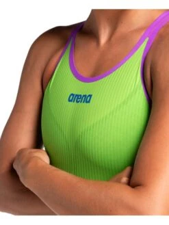 Arena Powerskin Primo Open Back Kneelength - Emerald Boa -Swimmer Shop arena powerskin primo open back kneelength emerald boa 007768 200 3