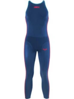 Arena Powerskin R-Evo+ Full Body Closed Back Open Water Mens Suit - Blue
