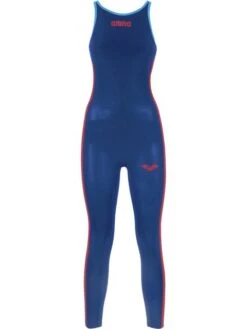Arena Powerskin R-Evo+ Full Body Closed Back Open Water Womens Suit - Blue