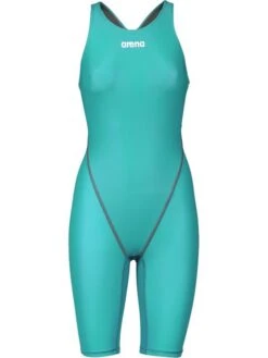 Arena Powerskin ST NEXT Kneelength - Aquamarine -Swimmer Shop arena powerskin st next kneelength aquamarine 005873 681 7