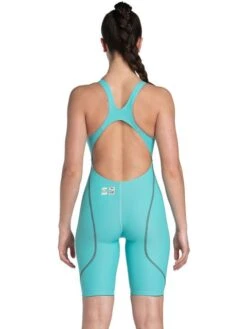 Arena Powerskin ST NEXT Kneelength - Aquamarine -Swimmer Shop arena powerskin st next kneelength aquamarine 005873 681 9