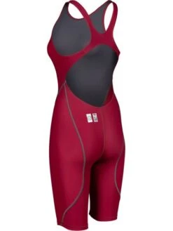 Arena Powerskin ST NEXT Kneelength - Deep Red -Swimmer Shop arena powerskin st next kneelength deep red 005873 401 6
