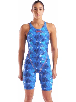 Arena Powerskin ST NEXT Kneelength - Splashy -Swimmer Shop arena powerskin st next kneelength splashy 006349 204