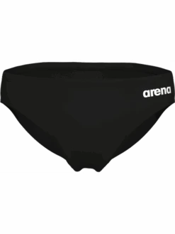 Arena Solid Swim Briefs - Black -Swimmer Shop arena solid swim briefs black 004773 550 3