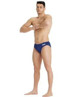 Arena Solid Swim Briefs - Navy 13 Arena Solid Swim Briefs - Navy -Swimmer Shop arena solid swim briefs navy 004773 750 2