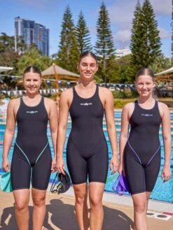 AMANZI Acceler8 RIZE Racing Kneeskin - Jet/Jewel -Swimmer Shop jewel am40402 16