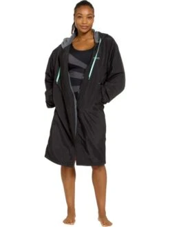 Zoggs Pool Parka - Black/Mint -Swimmer Shop mint 468029 10