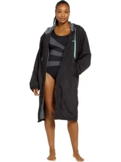Zoggs Pool Parka - Black/Mint -Swimmer Shop mint 468029 11