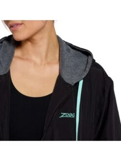 Zoggs Pool Parka - Black/Mint -Swimmer Shop mint 468029 17