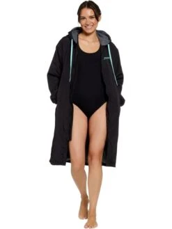 Zoggs Pool Parka - Black/Mint -Swimmer Shop mint 468029 5