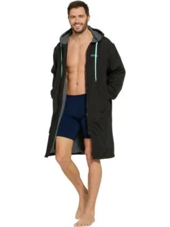 Zoggs Pool Parka - Black/Mint -Swimmer Shop mint 468029 9
