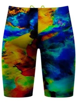 Q Swimwear Jammers - Fire Opal 9 Q Swimwear Jammers - Fire Opal -Swimmer Shop q swimwear jammers fire opal qs049 3