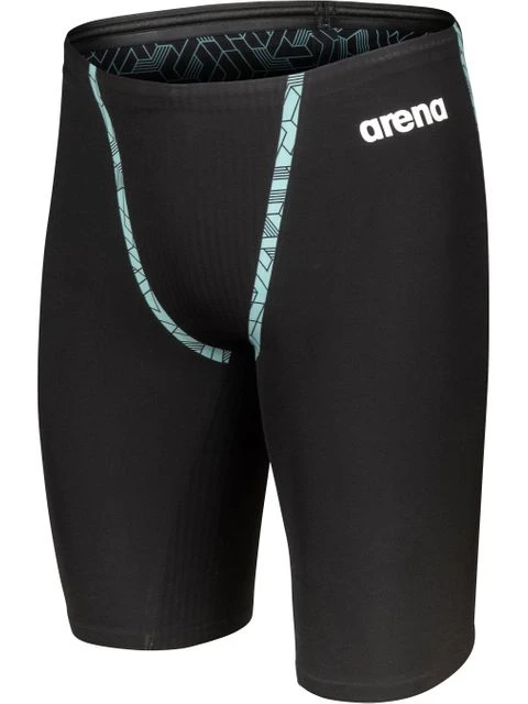 Arena Powerskin Primo Jammers - Black/Teal 3 Arena Powerskin Primo Jammers - Black/Teal