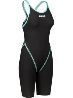 Arena Powerskin Primo Open Back Kneelength - Black/Teal 28 Arena Powerskin Primo Open Back Kneelength - Black/Teal -Swimmer Shop teal 007768 100 6