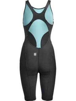 Arena Powerskin Impulso Kneeskin - Black/Teal -Swimmer Shop teal 008603 100 2
