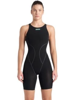 Arena Powerskin Impulso Kneeskin - Black/Teal -Swimmer Shop teal 008603 100 4