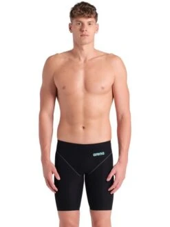Arena Powerskin Impulso Jammers - Black/Teal -Swimmer Shop teal 008607 100 4