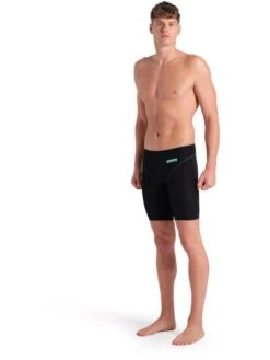 Arena Powerskin Impulso Jammers - Black/Teal -Swimmer Shop teal 008607 100 6