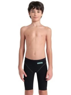 Arena Powerskin Impulso Junior Jammers - Black/Teal -Swimmer Shop teal 008609 100 4