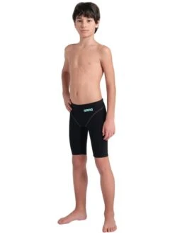 Arena Powerskin Impulso Junior Jammers - Black/Teal -Swimmer Shop teal 008609 100 6
