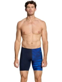Zoggs Mid Jammers - Deep Blue -Swimmer Shop zoggs mid jammers deep blue 462771 deep 2