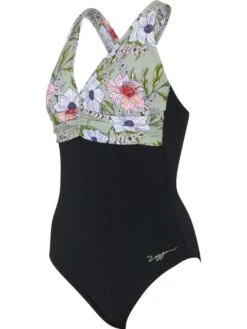 Zoggs Ruch Crossback One Piece - Freesia